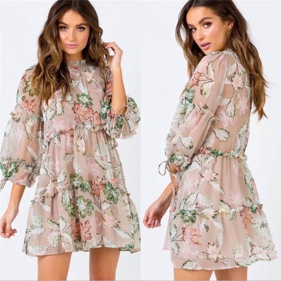 Princess Polly Eden Bloom Floral Dress - Picture 1 of 10
